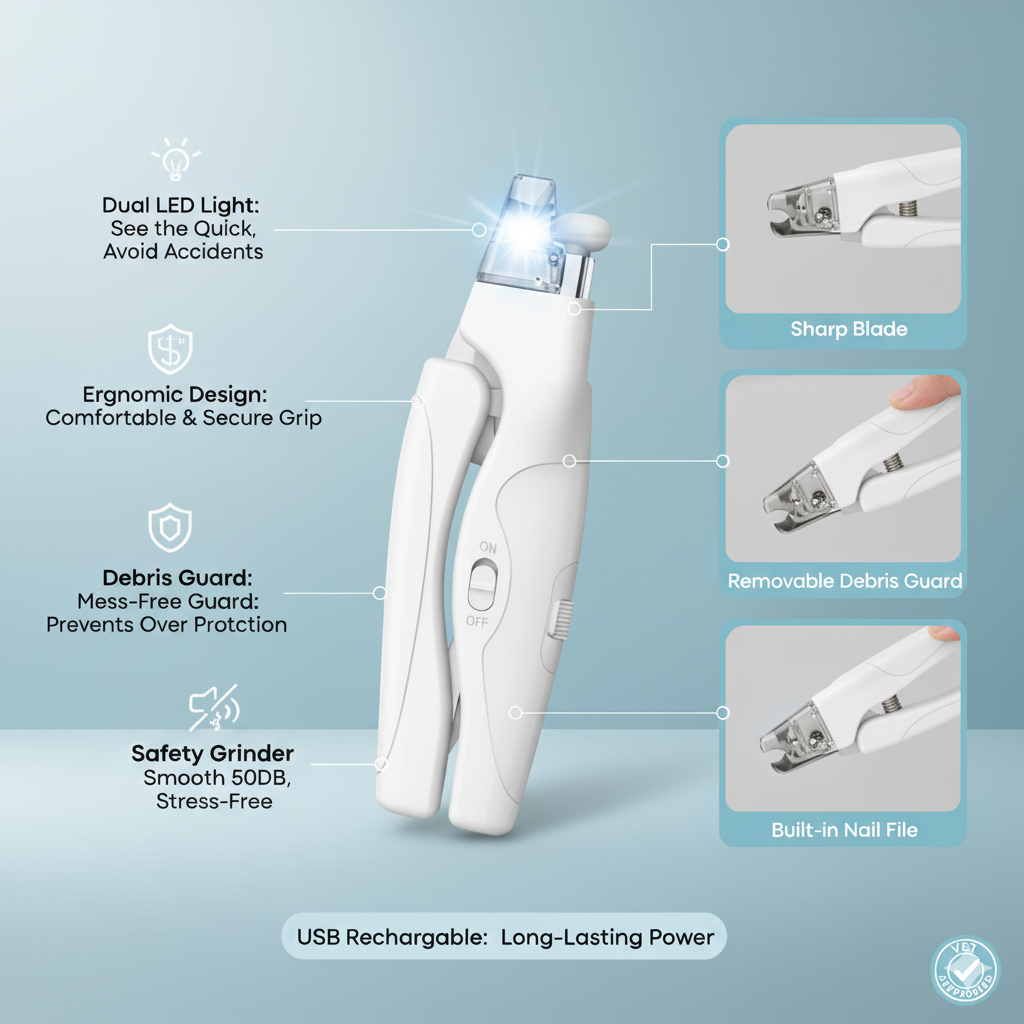 Petura LED Nail Clipper
